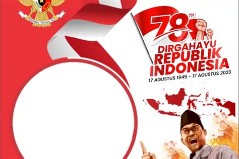 Kumpulan Link Twibbon Hut Ri Berdesain Gambar Pahlawan Nasional