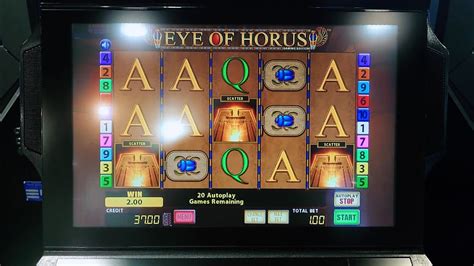 Eye Of Horus Bookies Slots Machine Bonuses YouTube