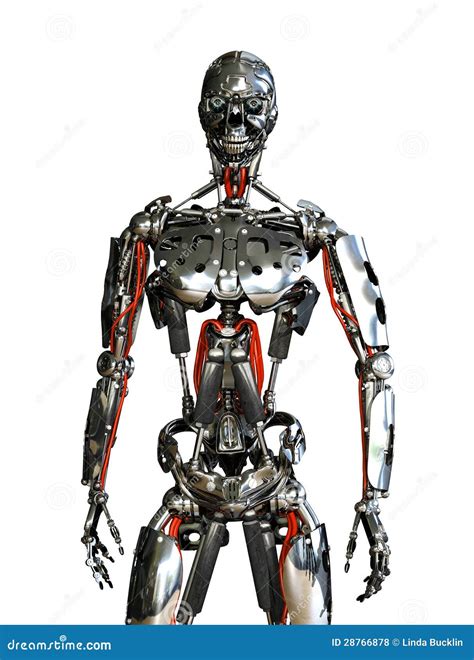 Robot Slave Stock Illustration Illustration Of Fiction 28766878