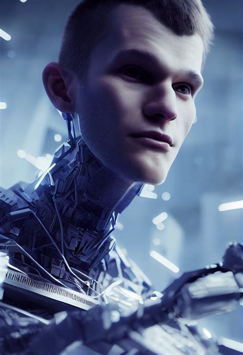 Prompthunt A Portrait Of Vitalik Buterin The Creator Of Ethereum