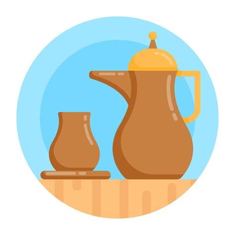 Arabic Coffee Pot Clipart