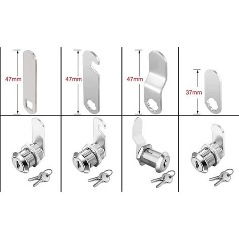 Serrure Batteuse Cylindre Verrou De Porte Pour Armoire Serrure