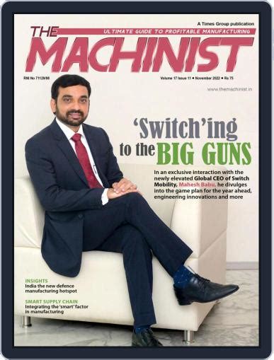 The Machinist November 2022 (Digital) - DiscountMags.com