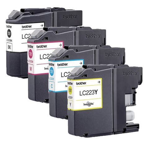 Brother LC 223 Multipack Zwart En Kleur Cartridge Blokker