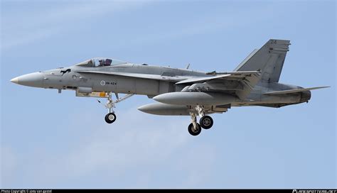 HN 424 Finnish Air Force McDonnell Douglas F A 18C Hornet Photo By Joey