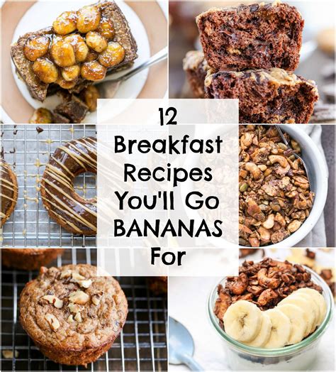 Breakfast Ideas Bananas at Jordan Biddle blog