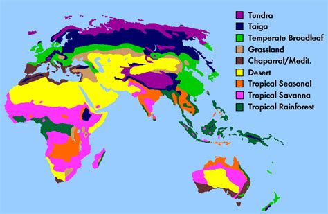 Biome Map Of Australia