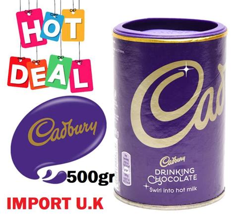 Jual Halal Cadbury Drinking Chocolate Swirl Into Hot Milk G Gr Gram Vegetarian Bahan Buat