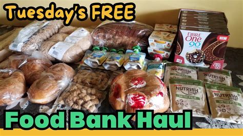 FOOD BANK HAUL What I Got For FREE From The Food Bank On Tuesday In