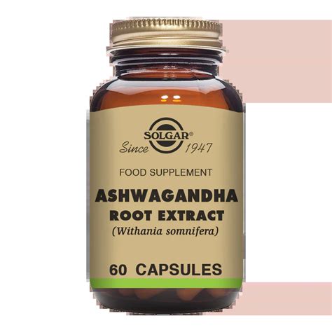 Solgar Ashwagandha Root Extract Capsules