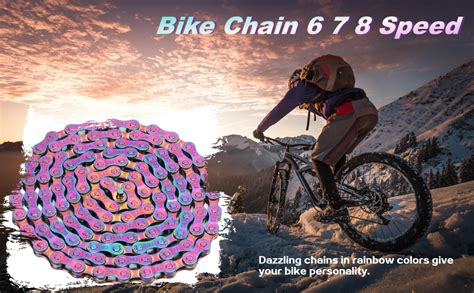 Amazon Speed Bike Chain Rainbow Chain X Inch