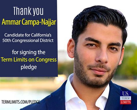 Ammar Campa-Najjar Pledges to Support Term Limits on Congress - U.S ...