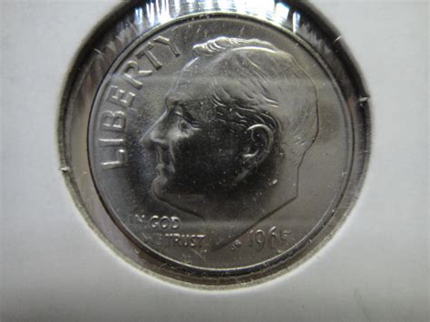 1965 Business Strike Roosevelt Dime MS 65 GEM Very Nice Strike For