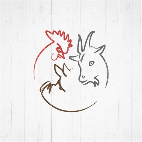 Chicken Logo Chicken Shop Goat Farming Poultry Farming Carnicerias