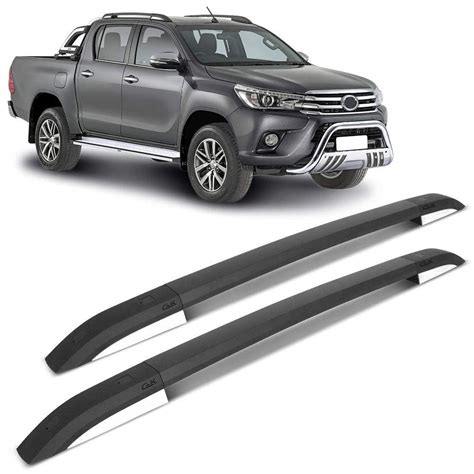 Calha Chuva Hilux Cabine Dupla Portas Toyota Extra