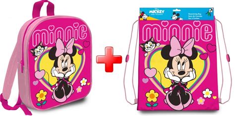 Disney Minnie táska és tornazsák szett Kynga babaruha