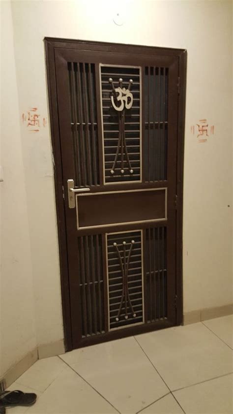 Standard Brown Iron Safety Doors For Home Single At ₹ 400sq Ft In Ghaziabad