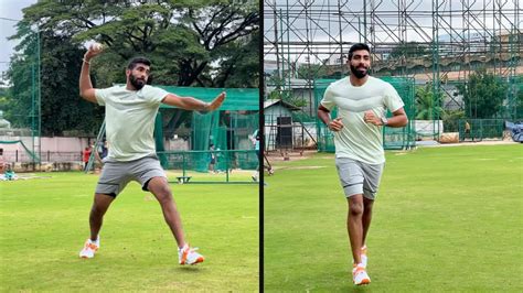 Jasprit Bumrah Returns To Action Shares Bowling And Fielding Video