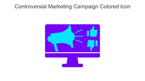 Controversial Marketing Icon Powerpoint Presentation And Slides Slideteam