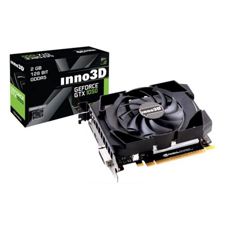 Inno3d Geforce Gtx 1050 Compact 2gb Gddr5 1354 7000 Dp Hdmi Dvi D Ale Pl