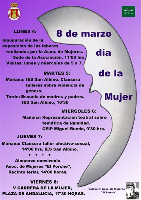 ACTIVIDADES CON MOTIVO DEL DÍA DE LA MUJER