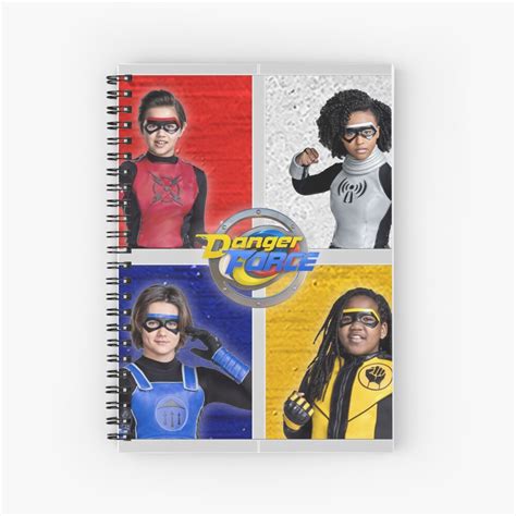 Danger Force Squad Spiral Notebook For Sale By Linneke Redbubble