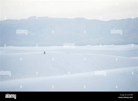 White Sand Dunes White Sands National Monument Stock Photo Alamy