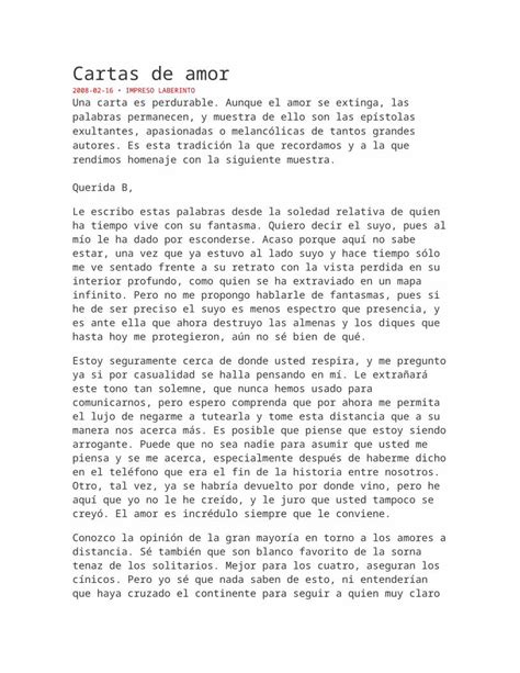 DOCX Cartas De Amor Ensayo Ensayo DOKUMEN TIPS