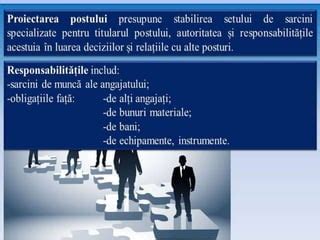 Proiectarea Structurii Organizatorice PPT