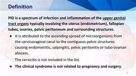 PELVIC INFLAMMATORY DISEASE PID PPT