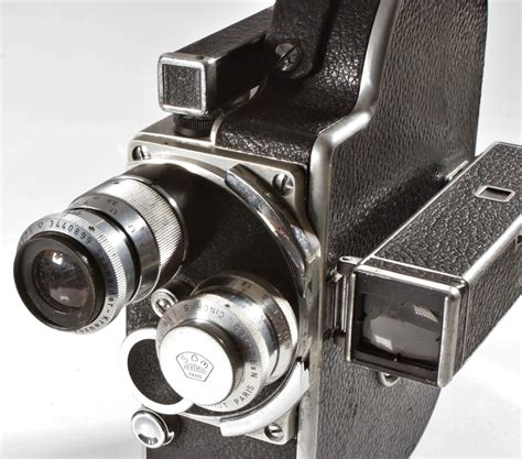 Paillard Bolex H16 Deluxe 16mm Movie Camera From 1953 With 25mm And 75mm