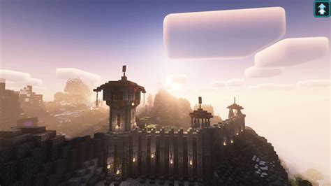 Castle , it's castle walls and the interior i've built a while ago : r/Minecraftbuilds