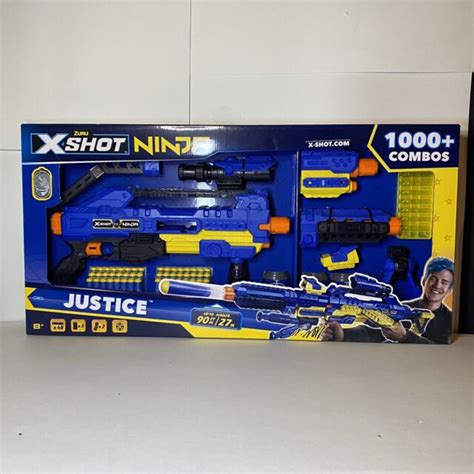 Zuru X Shot Ninja Justice Blaster New Sealed Nib Ebay