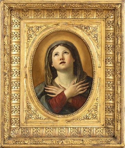 Guido Reni Seguace Di Guido Reni Xvii Secolo Vergine Orante