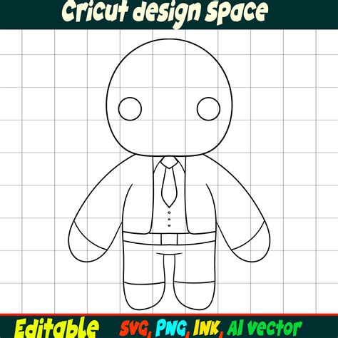 Editable Pack Wobbly Life SVG Wobbly Life Png Coloring Pages SVG Png