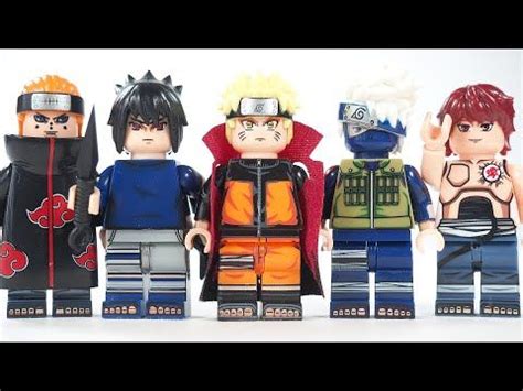 Lego Naruto Uchiha Sasuke Hatake Kakashi Uchiha Obito