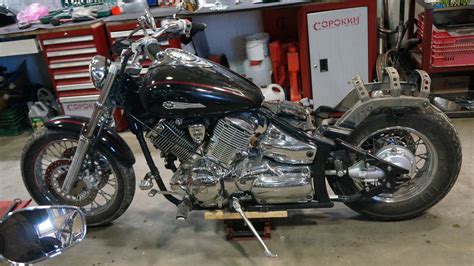 Небольшой ремонт Yamaha drag star 1100 | Пикабу