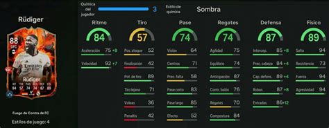 Ea Sports Fc R Diger Fc Versus Es Bueno Tanto De Central Como De