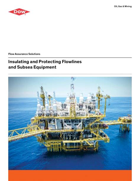 PDF Insulating And Protecting Flowlines And Subsea Equipment