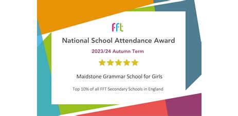 MGGS in top 10% for National School Attendance Award - Maidstone ...