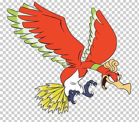 Ho Oh Pok Mon Gold And Silver Ash Ketchum Lugia Png Clipart Art Ash