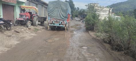 Mendhar Dhakki Road In Shambles DailyExcelsior