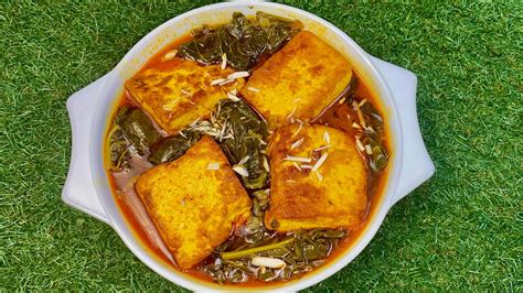 Kashmiri Haakh Te Tchaman Saag Aur Paneer How To Make Collard