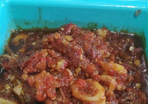 Resep Sambal Cumi Asin Oleh Erni Apriana Cookpad