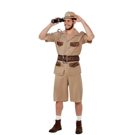 Disfraz De Explorador De Safari Para Hombre Por