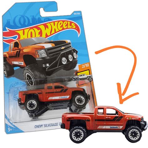 Hot Wheels Pick Up Chevy Silverado Off Road Mattel Gry Submarino