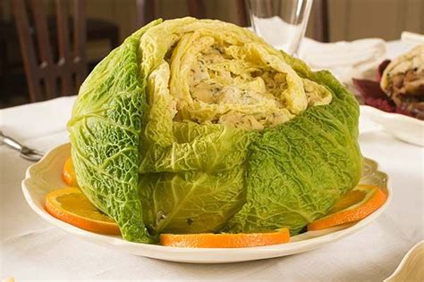 This Is One Of Several Stuffed Cabbage Recipes That Uses The Whole Head Of Cabbage Instead Of