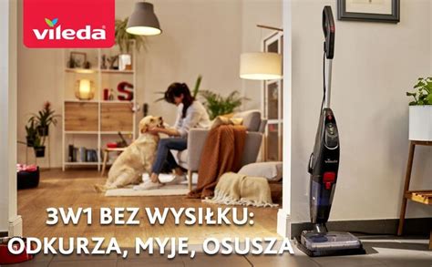 Odkurzacz Myjacy Vileda Jet Clean Pet Mop 3 W 1 ERLI Pl