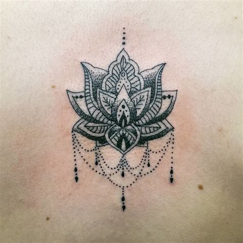 Lotus Mandala Dotwork Done At The Mighty Victor Tattoo In … Flickr