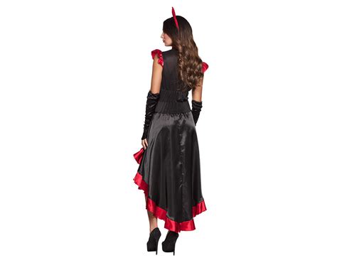 Halloween Teufel Kost M Schwarz Rot Partywinkel